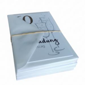 10 Einladungskarten 60zigsten Geburtstag